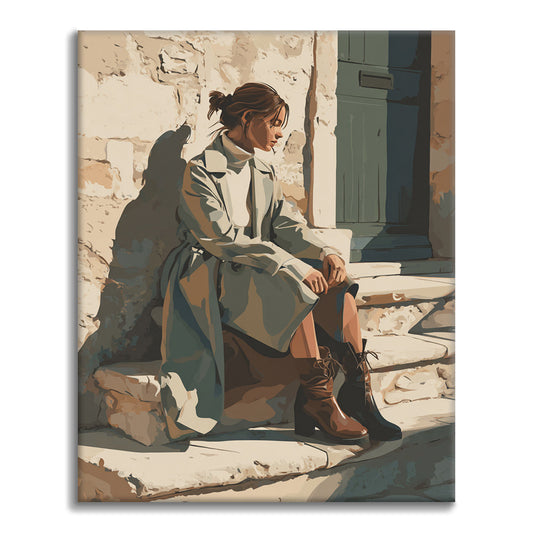 Quiet Pause - Paint by Numbers