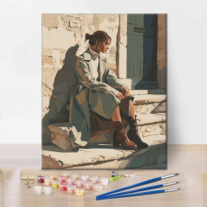 Quiet Pause - Paint by Numbers