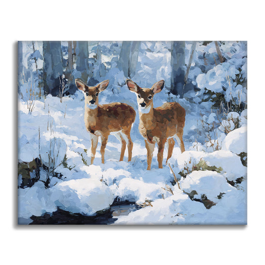 Silent Pair - Paint by Numbers