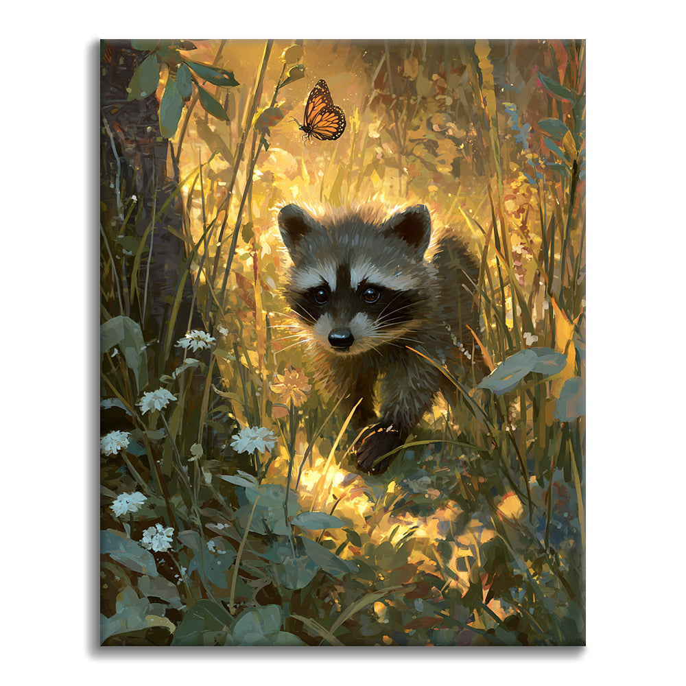 The Raccoon - Paint by Numbers