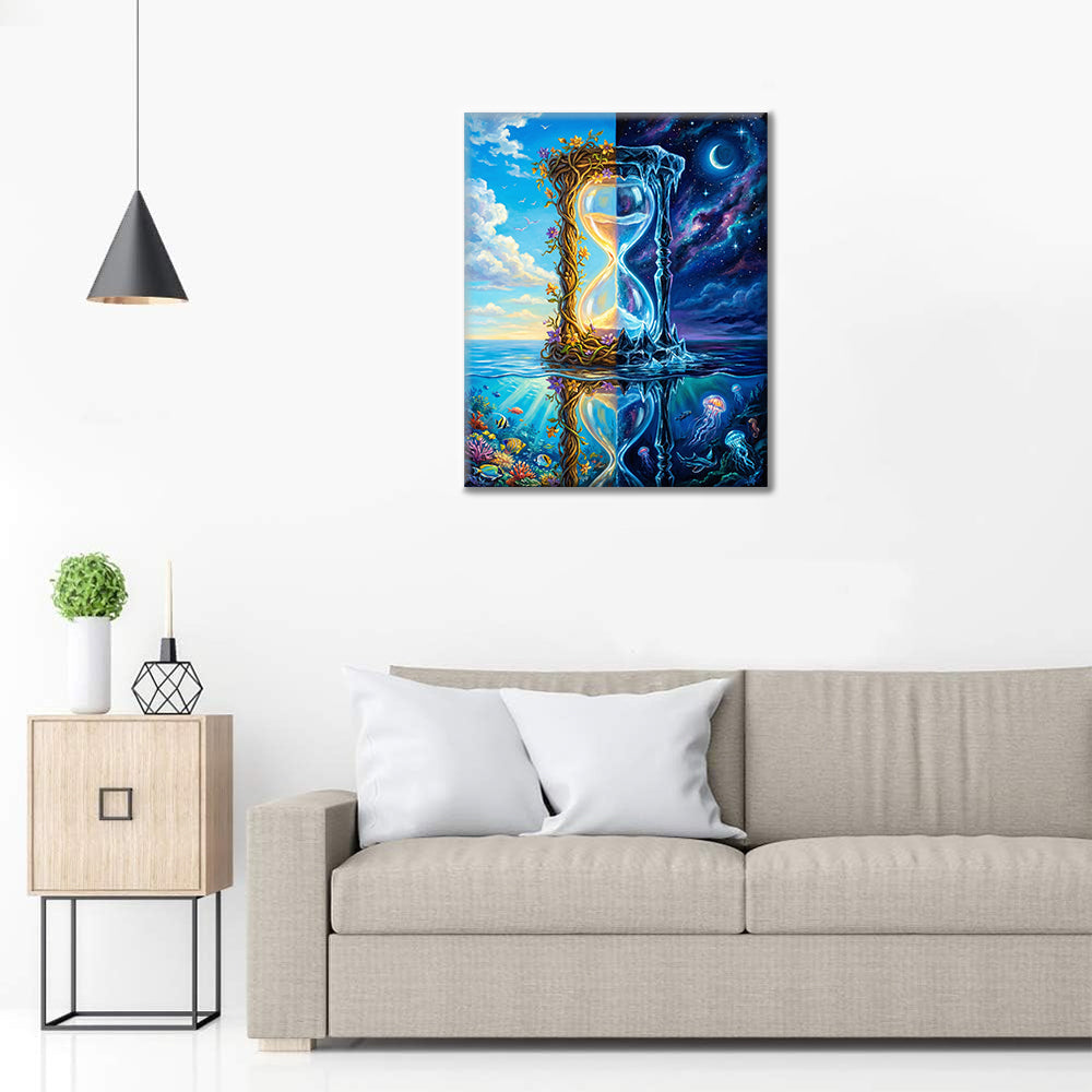 Time Hourglass - Paint by Numbers