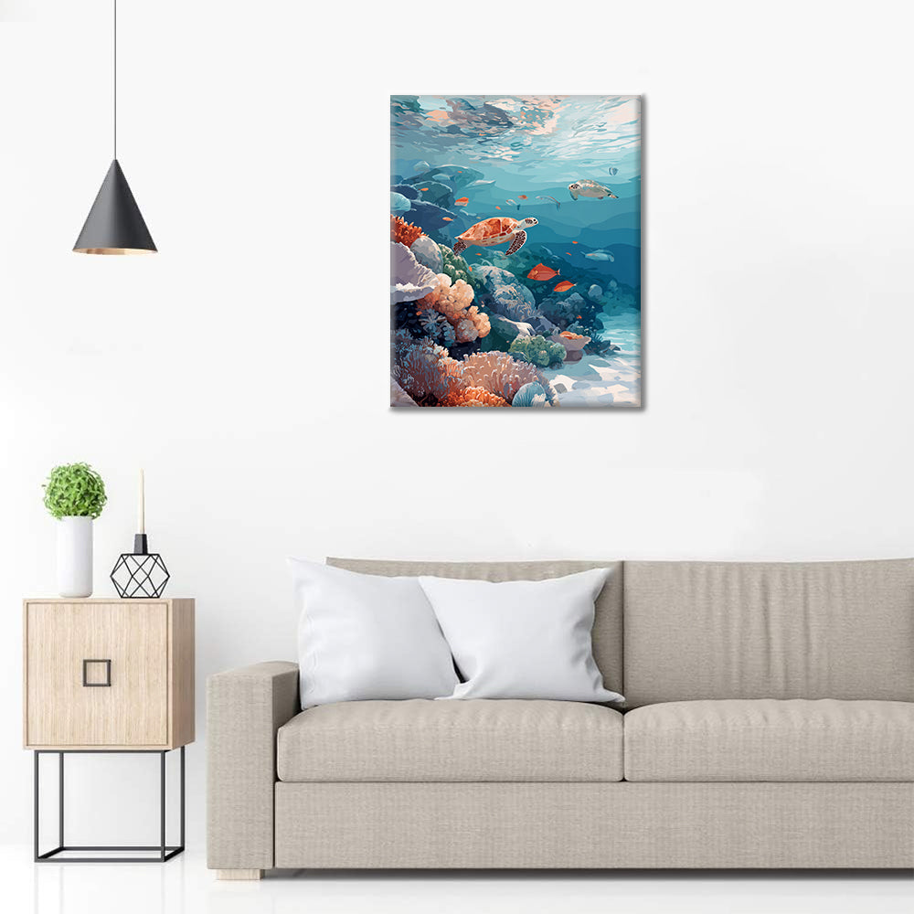 Underwater World - Paint by Numbers