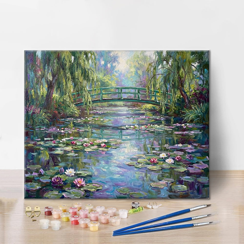 Water Lilies at Giverny - Paint by Numbers