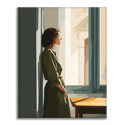 Window Figure - Paint by Numbers