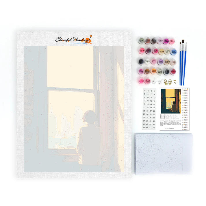 Window View - Paint by Numbers