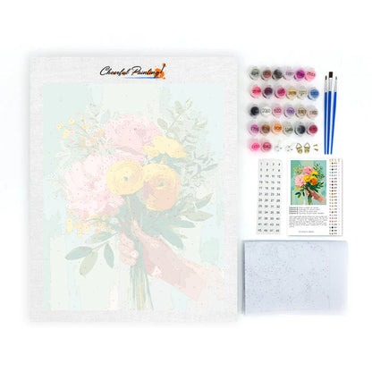 Floral Gift - Paint by Numbers