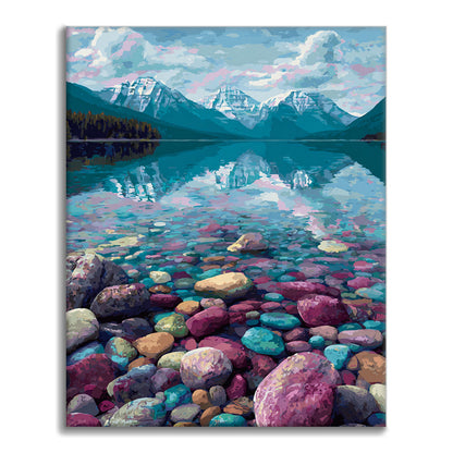 Lake Mcdonald - Paint by Numbers