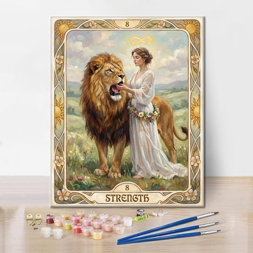 Strength - Paint by Numbers