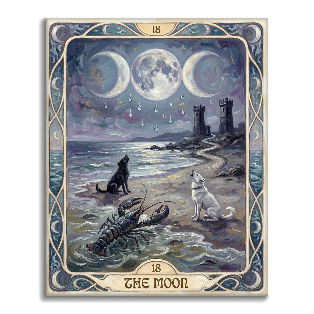 The Moon - Paint by Numbers