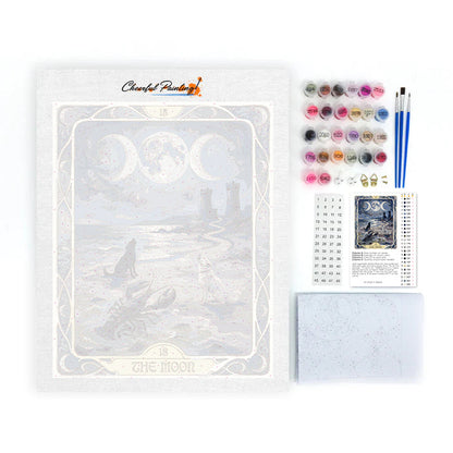 The Moon - Paint by Numbers