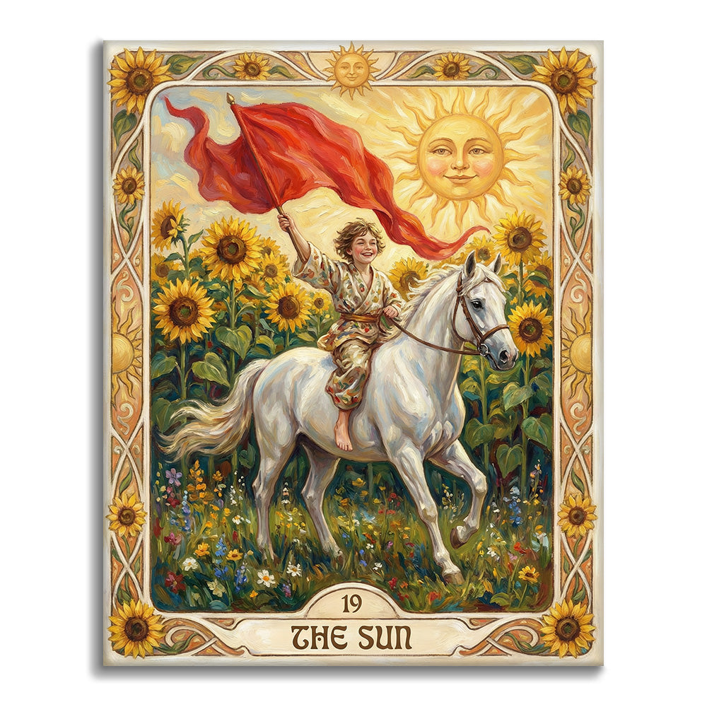 The Sun - Paint by Numbers