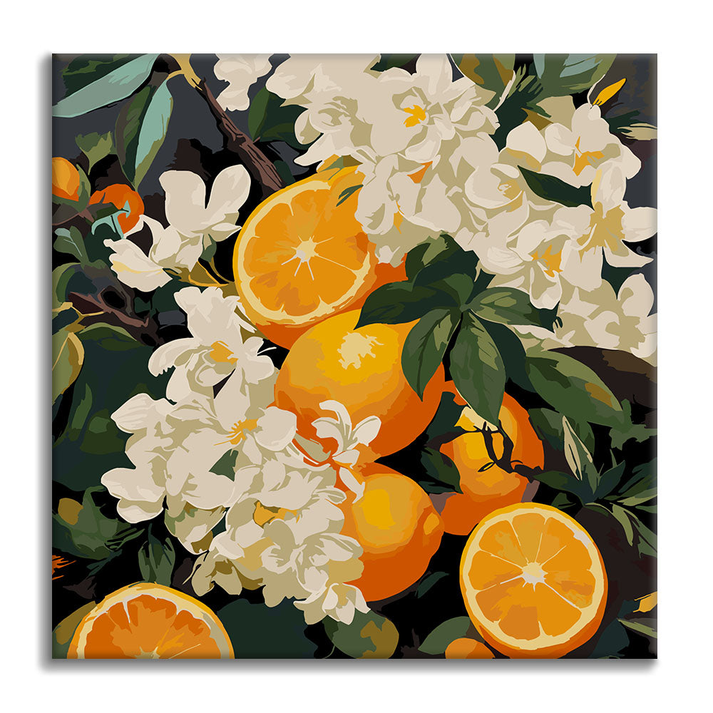 Citrus Blossom - Mini Paint by numbers