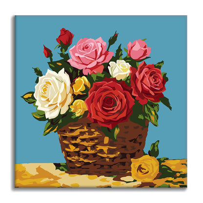 Colors of Romance - Mini Paint by numbers