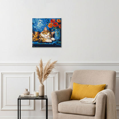 Cozy Calico - Mini Paint by numbers