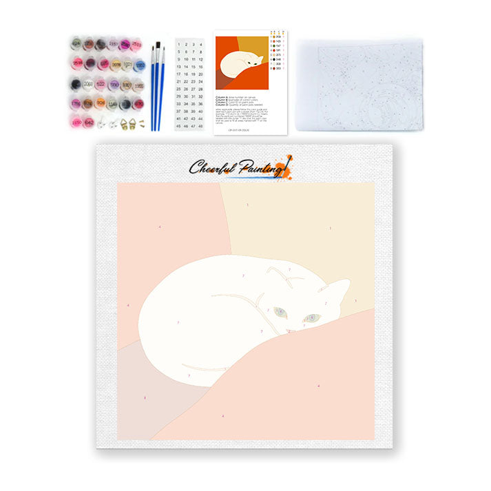 Curiosity in Color - Mini Paint by numbers