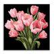 Midnight Tulips - Mini Paint by numbers
