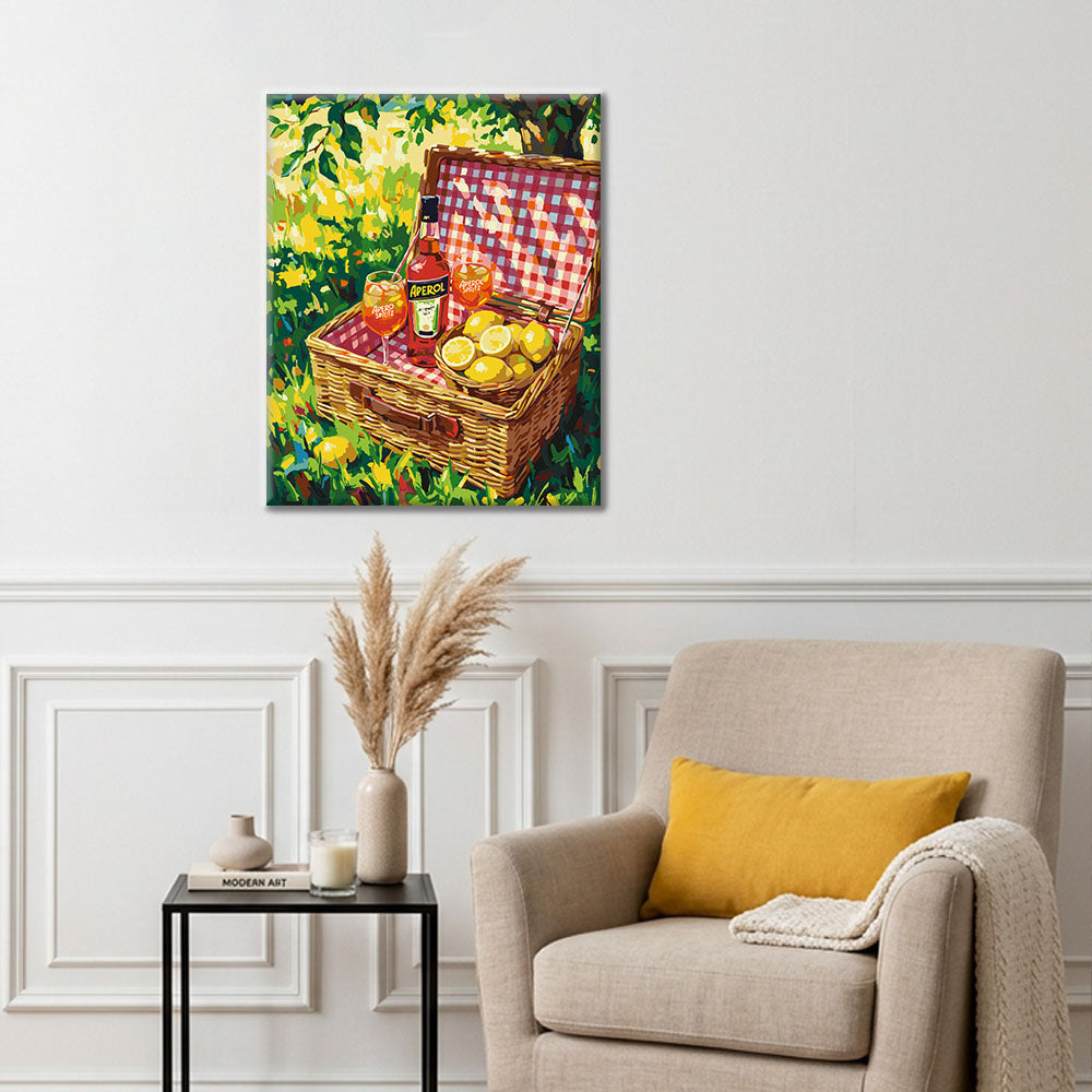 Dolce Vita Fields - Paint by Numbers