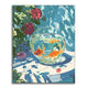 Fish Bowl & Flowers - Paint by Numbers