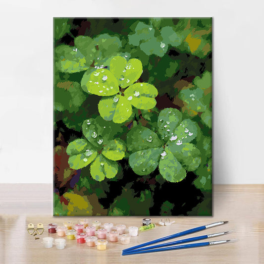 Four Leaf Clover - Paint by Numbers
