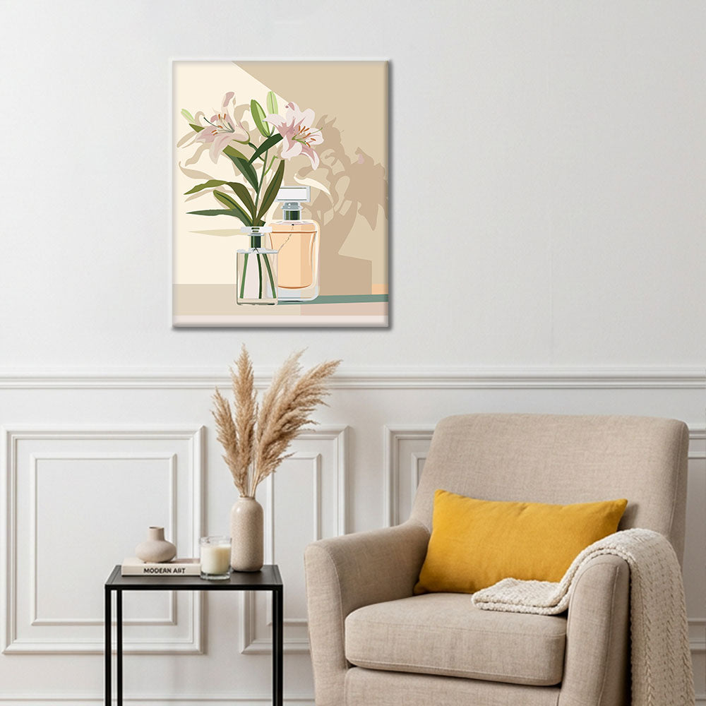 Fragrant Lily - Paint by Numbers