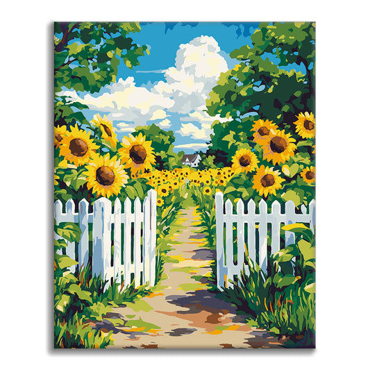 Garden Path - Paint by Numbers