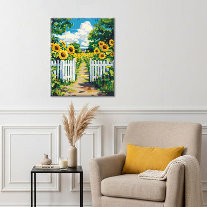 Garden Path - Paint by Numbers