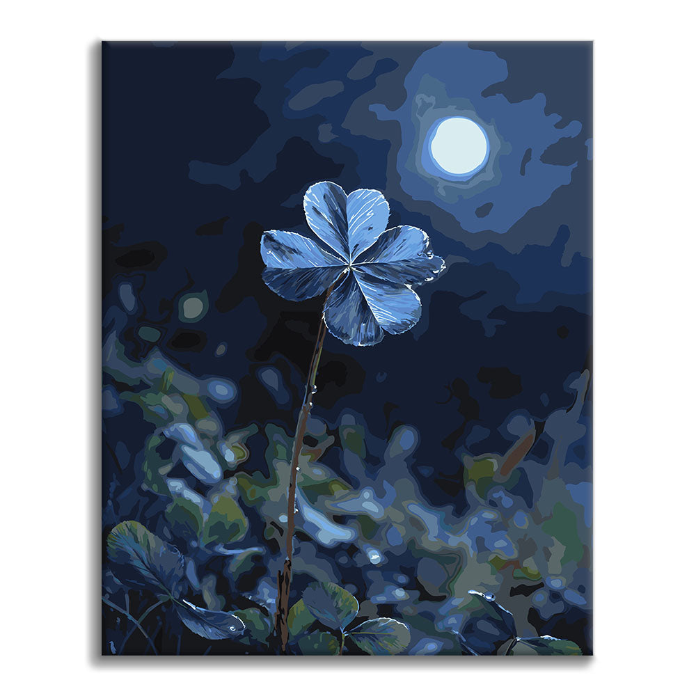 Moonlight Clover - Paint by Numbers