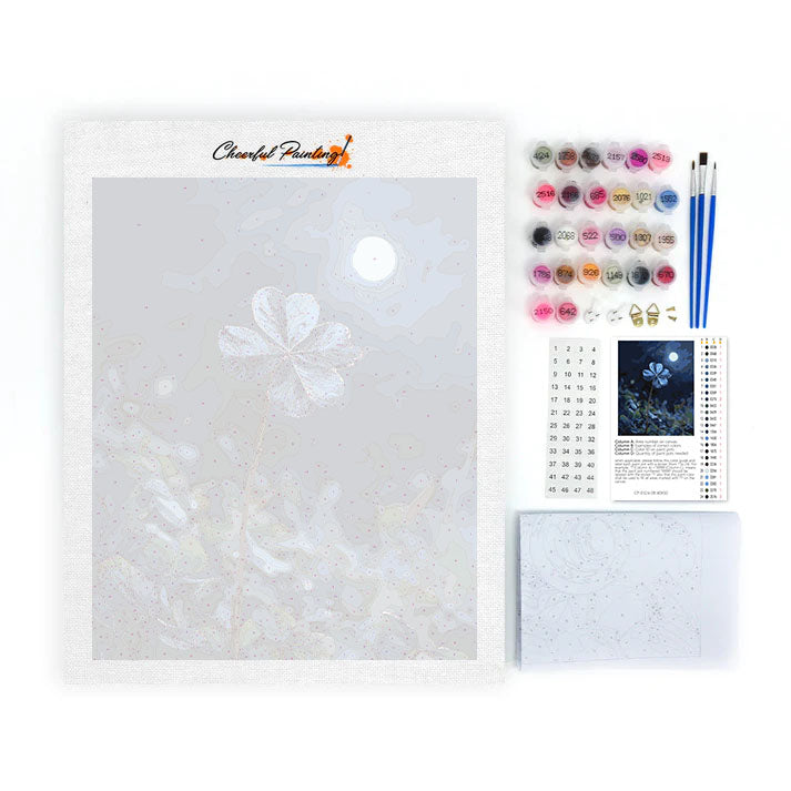 Moonlight Clover - Paint by Numbers