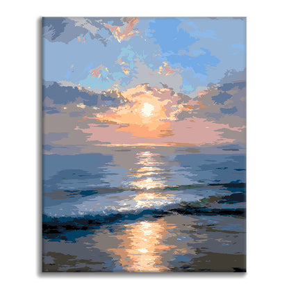 Ocean Sunrise - Paint by Numbers