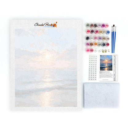 Ocean Sunrise - Paint by Numbers