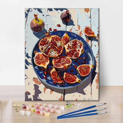Pomegranate - Paint by Numbers