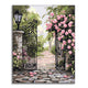 Roses on the Iron Gate - Paint by Numbers