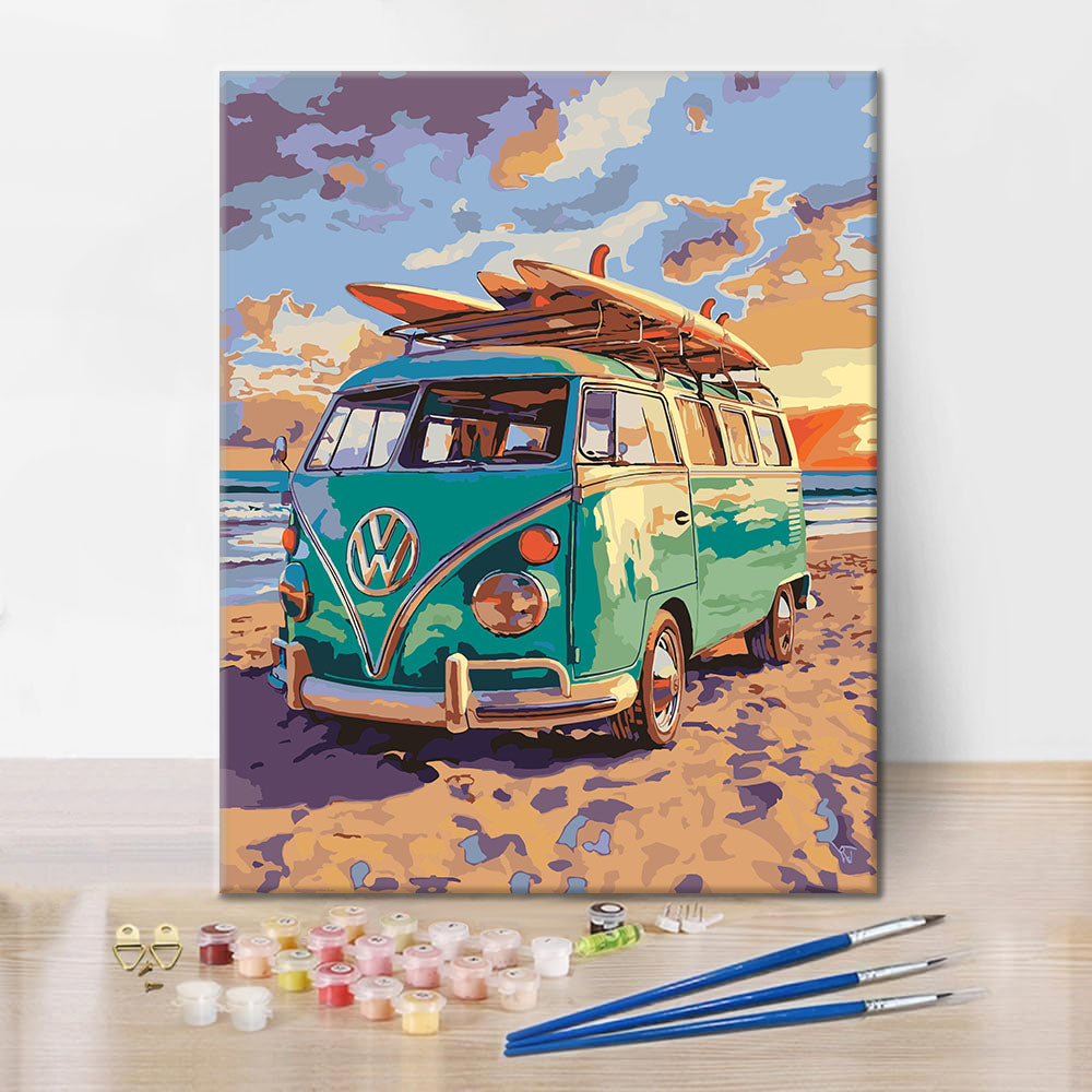 station wagon - Paint by Numbers