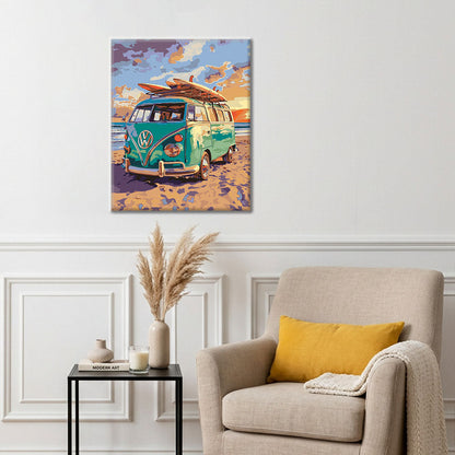 station wagon - Paint by Numbers