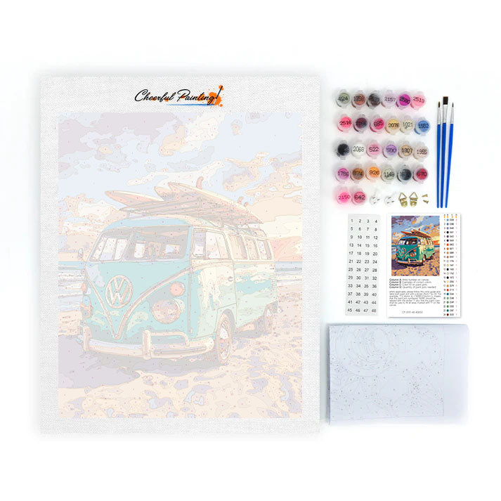 station wagon - Paint by Numbers