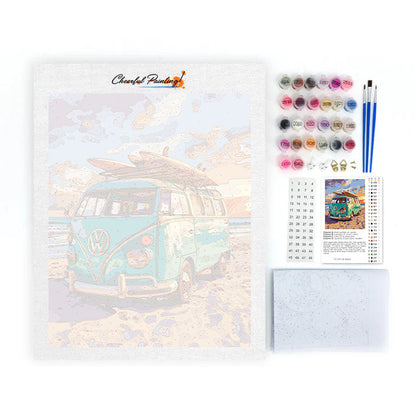 station wagon - Paint by Numbers