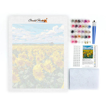Sunflower Field - Paint by Numbers