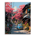 Blossom Street Car - Paint by Numbers