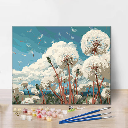 Dandelion Field - Paint by Numbers