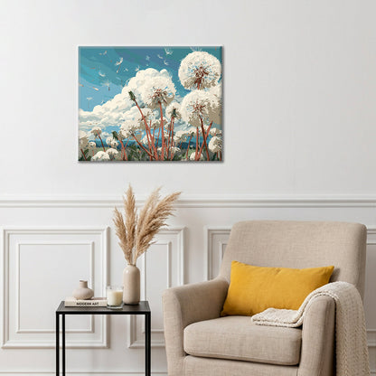 Dandelion Field - Paint by Numbers