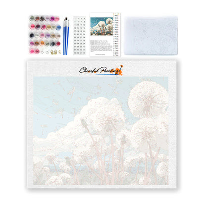 Dandelion Field - Paint by Numbers
