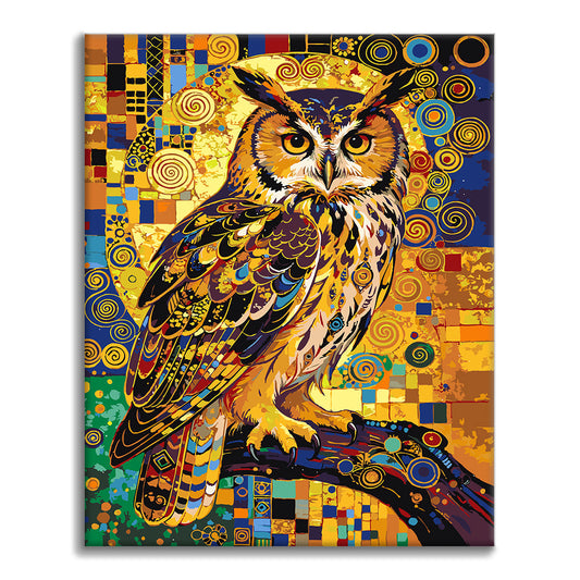 Eternal Night Owl - Paint by Numbers