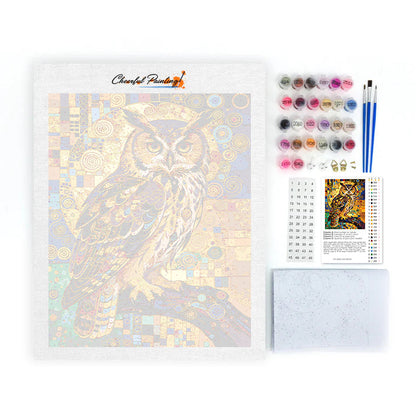 Eternal Night Owl - Paint by Numbers