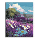 Purple Field Ride - Paint by Numbers