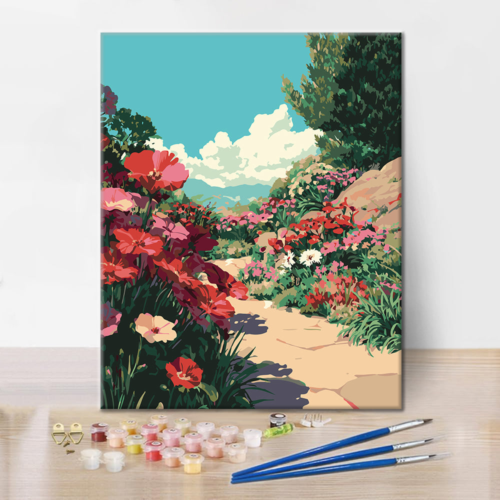 Blossom Path - Paint by Numbers