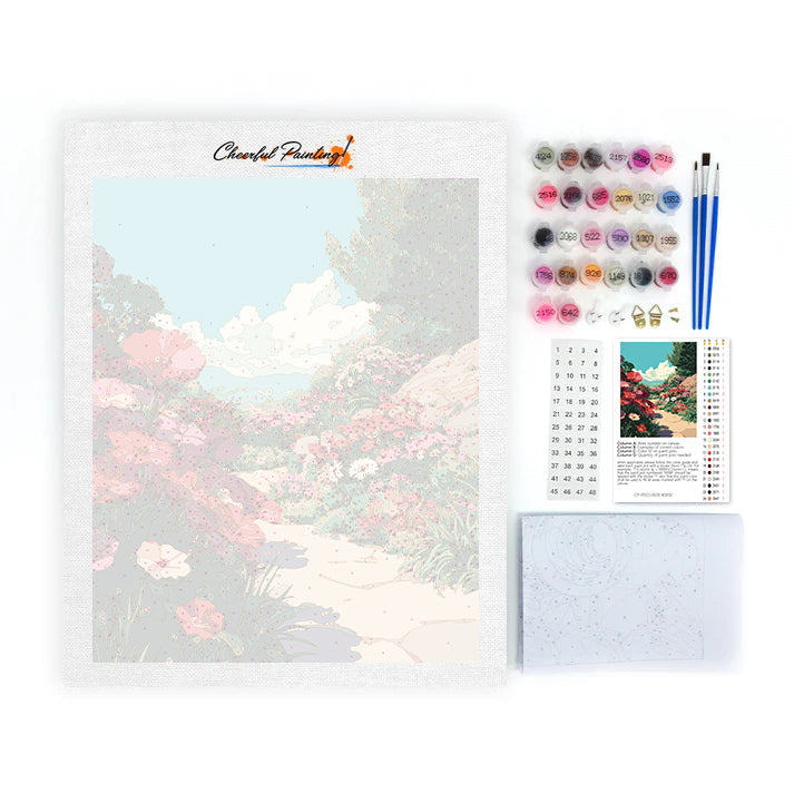 Blossom Path - Paint by Numbers