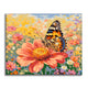 Butterfly on Flower - Paint by Numbers