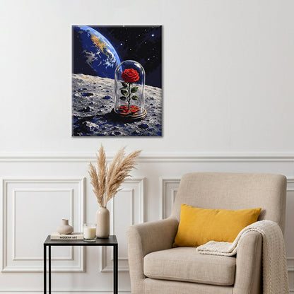Cosmic Rose - Paint by Numbers