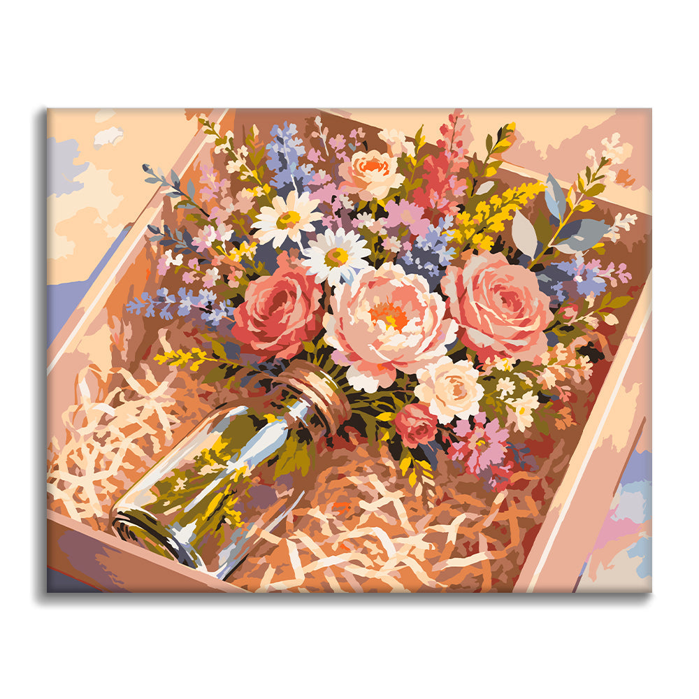 Gift Bouquet - Paint by Numbers