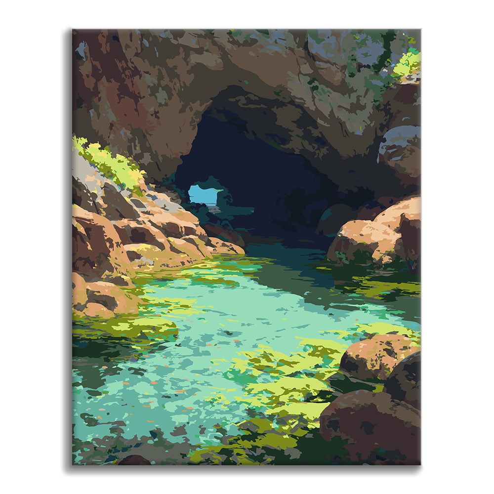 Hidden Cove - Paint by Numbers